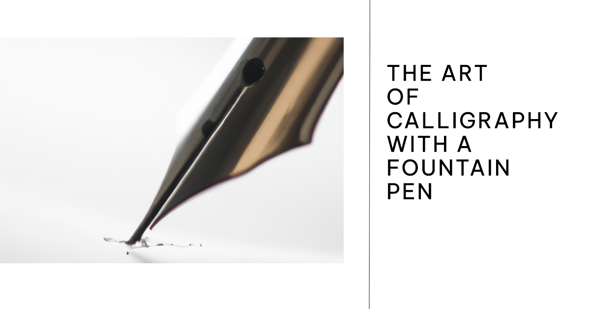 The Art of Calligraphy with a Fountain Pen Loclen