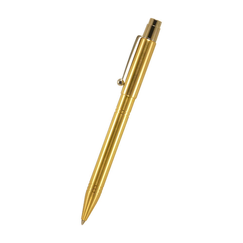 loclen antares ballpoint pen view from the side on a white background