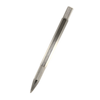 loclen tekno hex ballpoint pen in brushed chrome