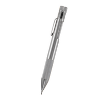 loclen v2 mechanical pencil in brushed chrome on a white background