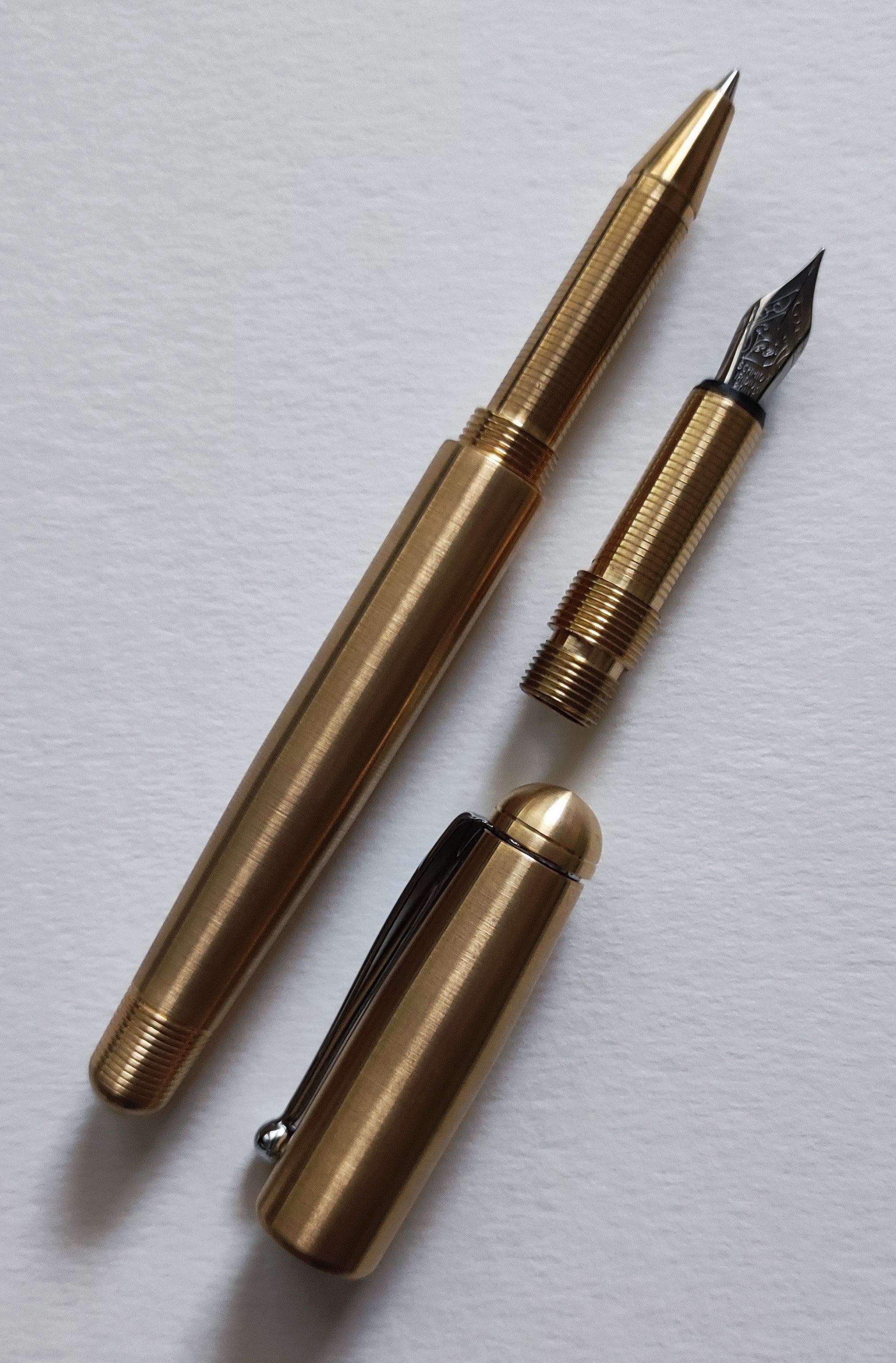 Brass Fountain Pen Roller, Brass Fountain Pen Ef, Brass School Supplies