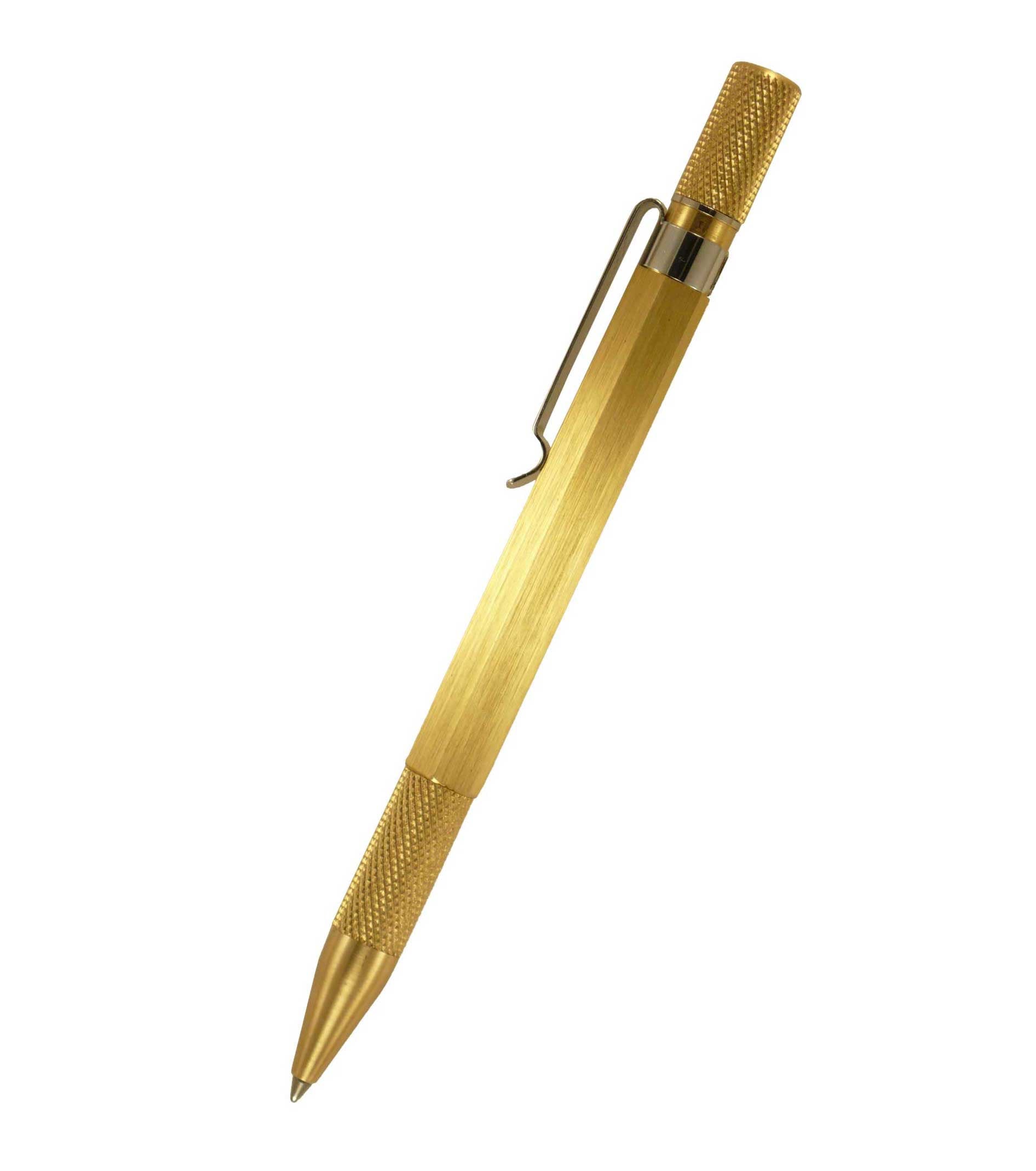 Free Engraving Brass Ballpoint Pen, Engraved Pen, Black Refill